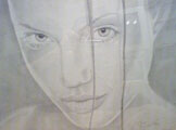 Drawing Lyijykynty piirrustus Angelina Jolie