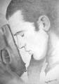 Drawing Lyijykynty piirrustus Antonio Banderas