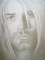 Drawing Lyijykynty piirrustus Kurt Cobain